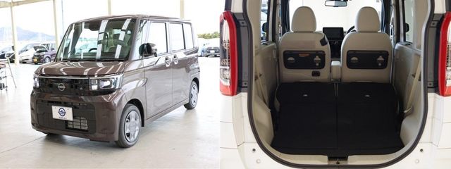 日産ルークスの外観と室内の画像