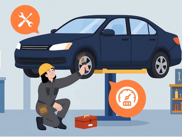 車の整備イメージ画像
