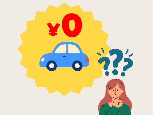 0円で軽自動車もらえる疑問のイメージ画像