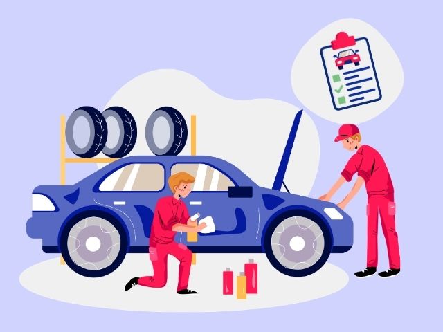 車の点検イメージ画像